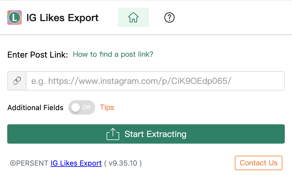IG Likes Export